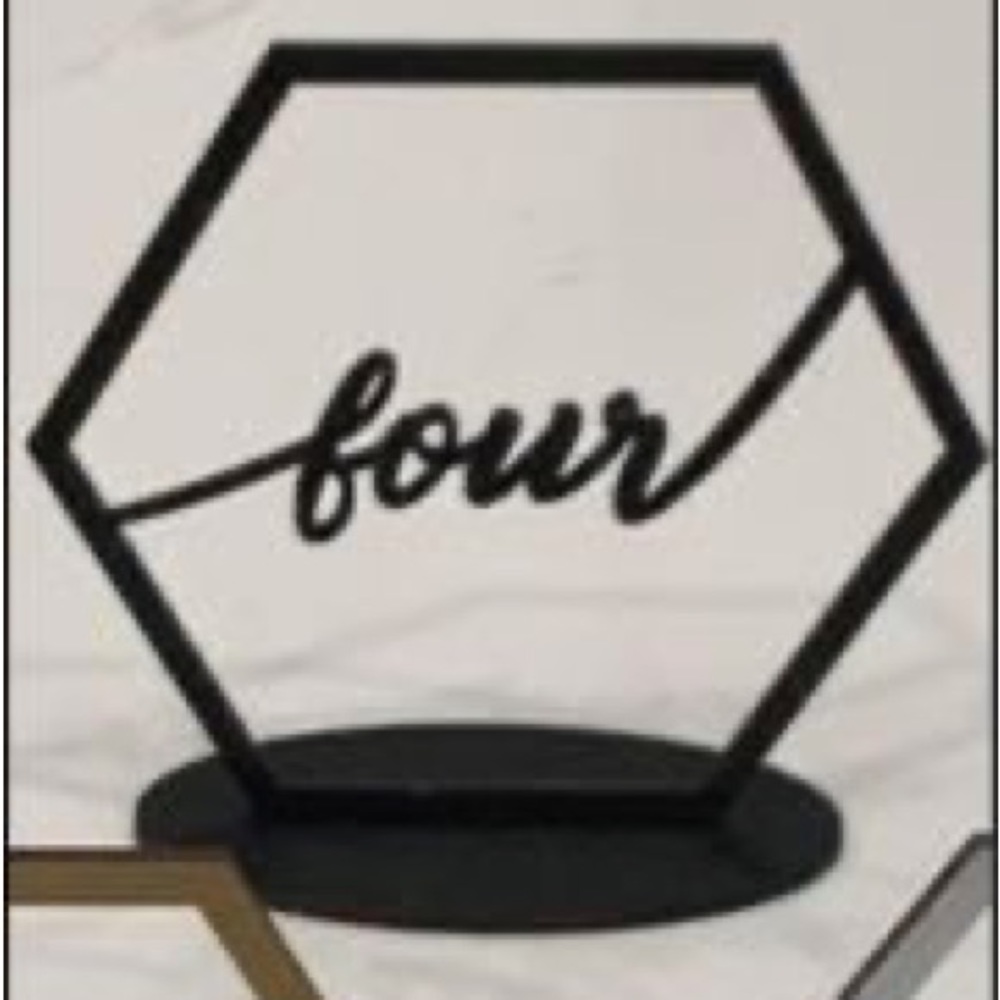 Custom Table Numbers 1-16 - Picture 4 of 4